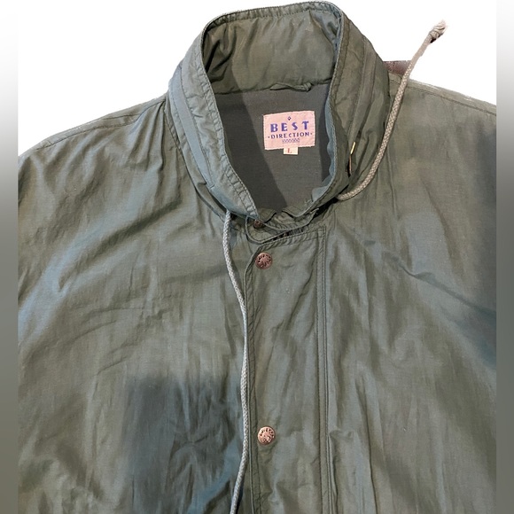 Best Direction Green Bomber Jacket - Picture 5 of 5